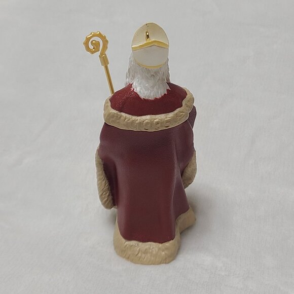 Hallmark Keepsake Ornament St Nicholas Christmas Visitors 1995 Collectors Series - Picture 11 of 15